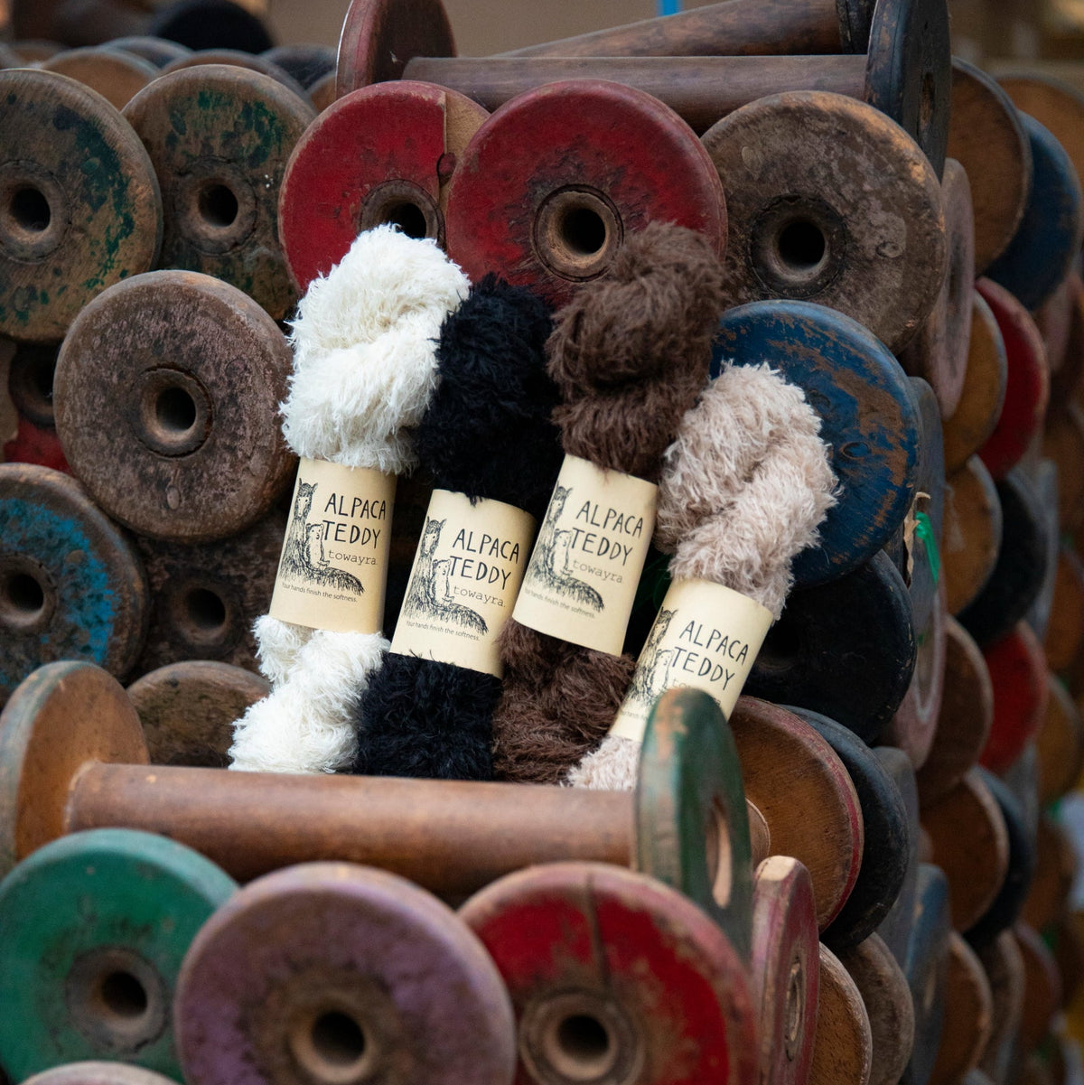 ALPACA TEDDY<Baby Alpaca Fur Yarn>