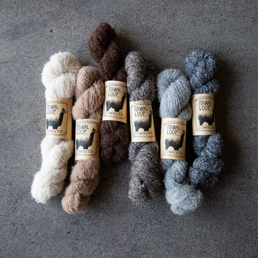 RAWAL LOOP＜FINE ALPACA BOUCLÉ＞