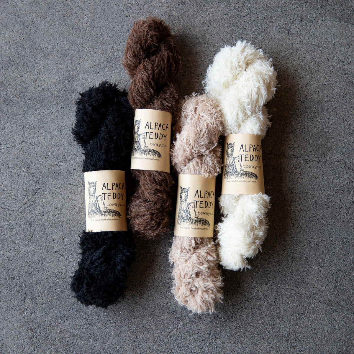 ALPACA TEDDY<Baby Alpaca Fur Yarn>